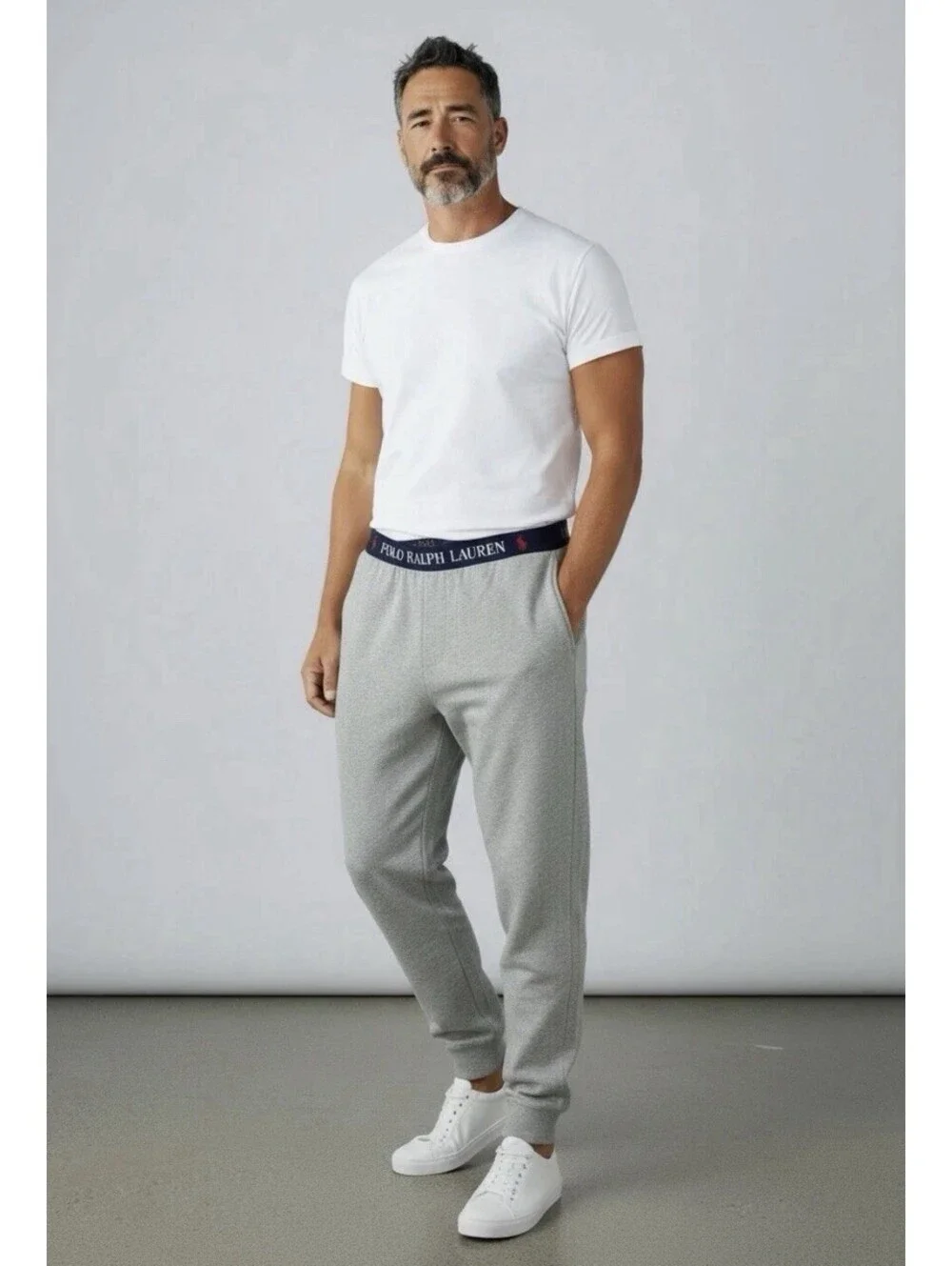 New Polo Ralph Lauren Men's M Mercerized Cotton Logo Waist Pajama/Lounge/Jogger